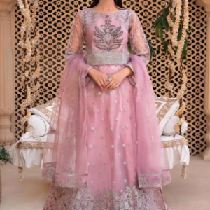 LEHENGA IN LILAC